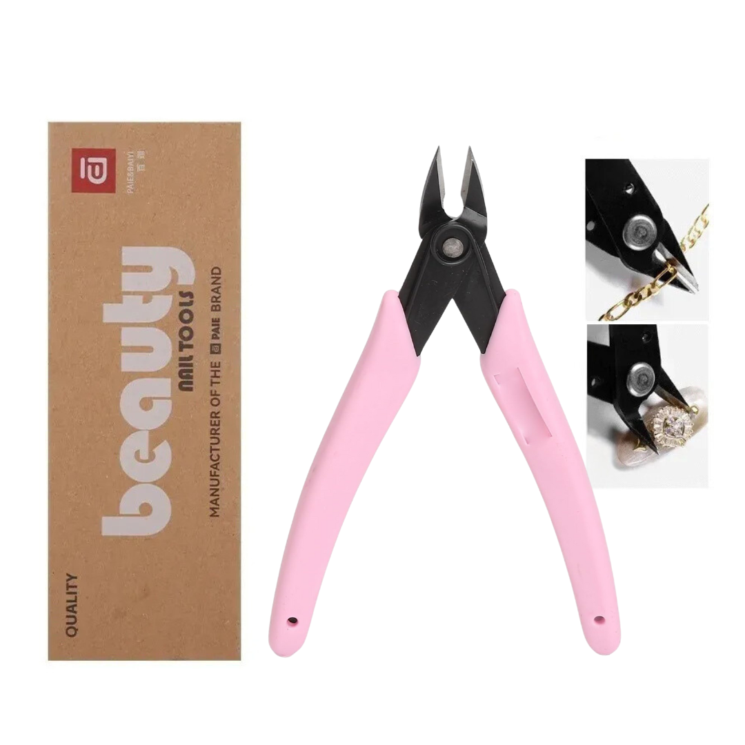 JNBS Nail Clipper Cuticle Nippers Stainless Steel Ergonomic Easy Grip