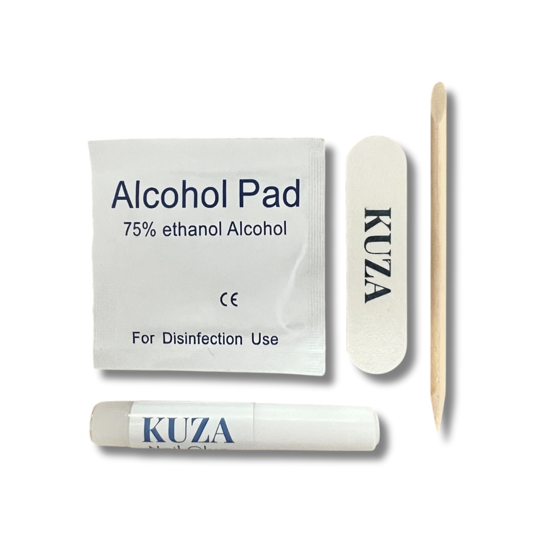 KUZA Press On Nail Prep Kit (4pcs)