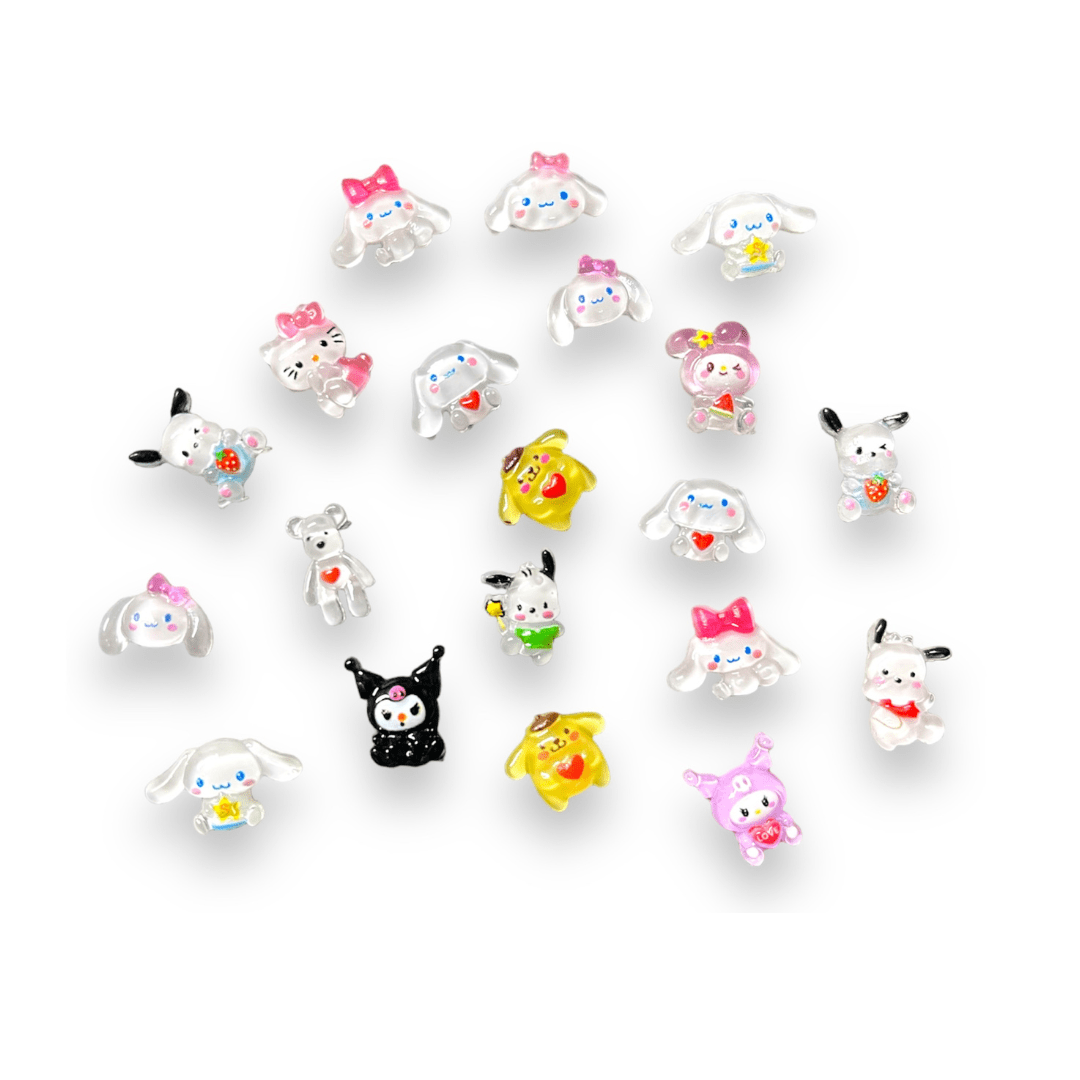 JNBS Nail Charm Kawaii Cute Mix 7110