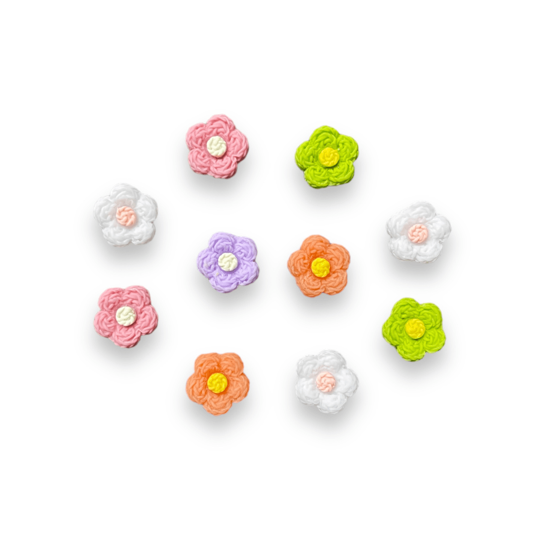 JNBS Nail Charm Kawaii Floral Medley 7057 (Assorted Colors)