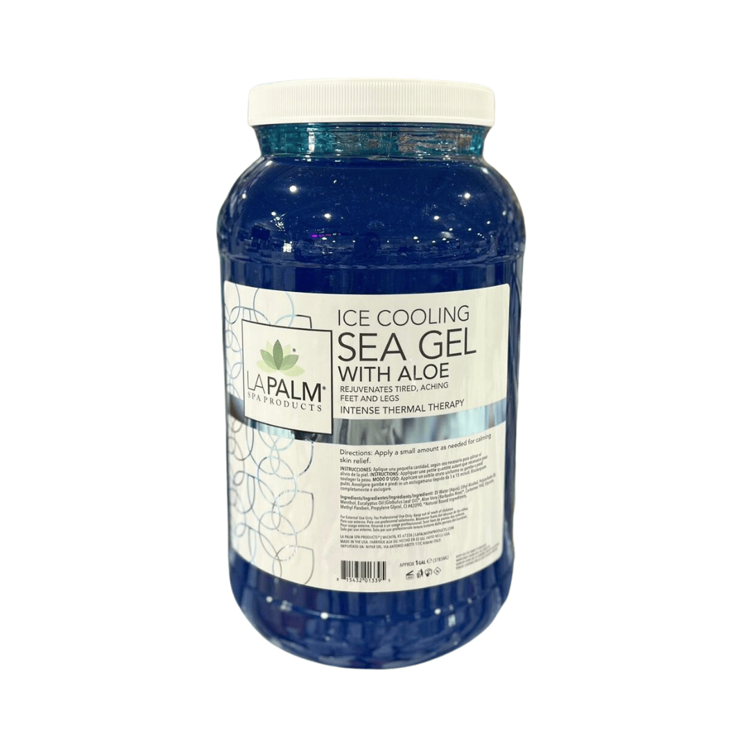 La Palm Ice Cooling Sea Gel with Aloe 1 Gallon