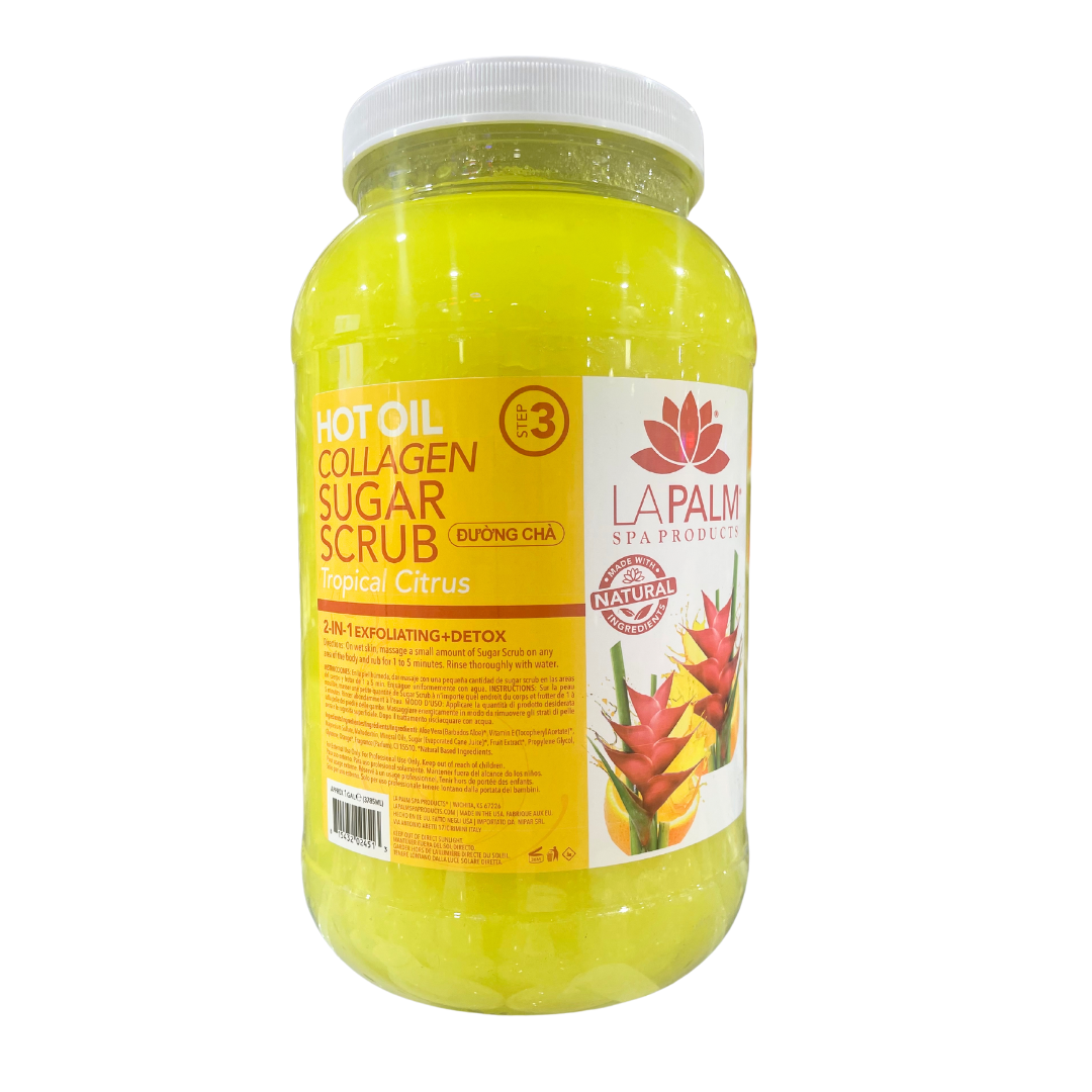 La Palm Hot Oil Sugar Scrub