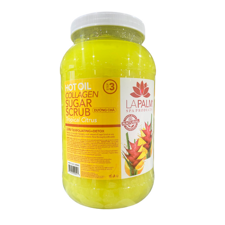 La Palm Hot Oil Sugar Scrub