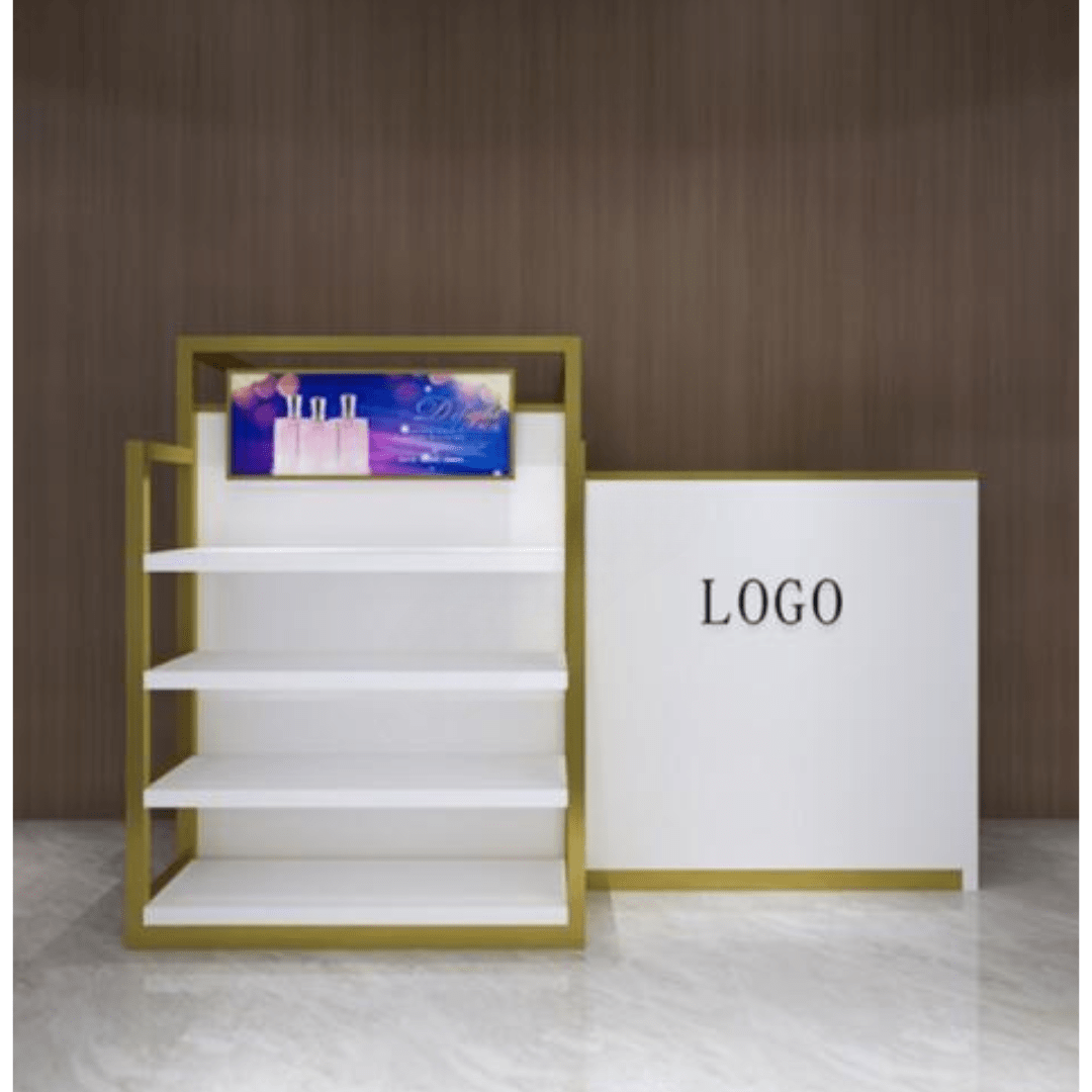 JNBS Shelf Nail Desk White