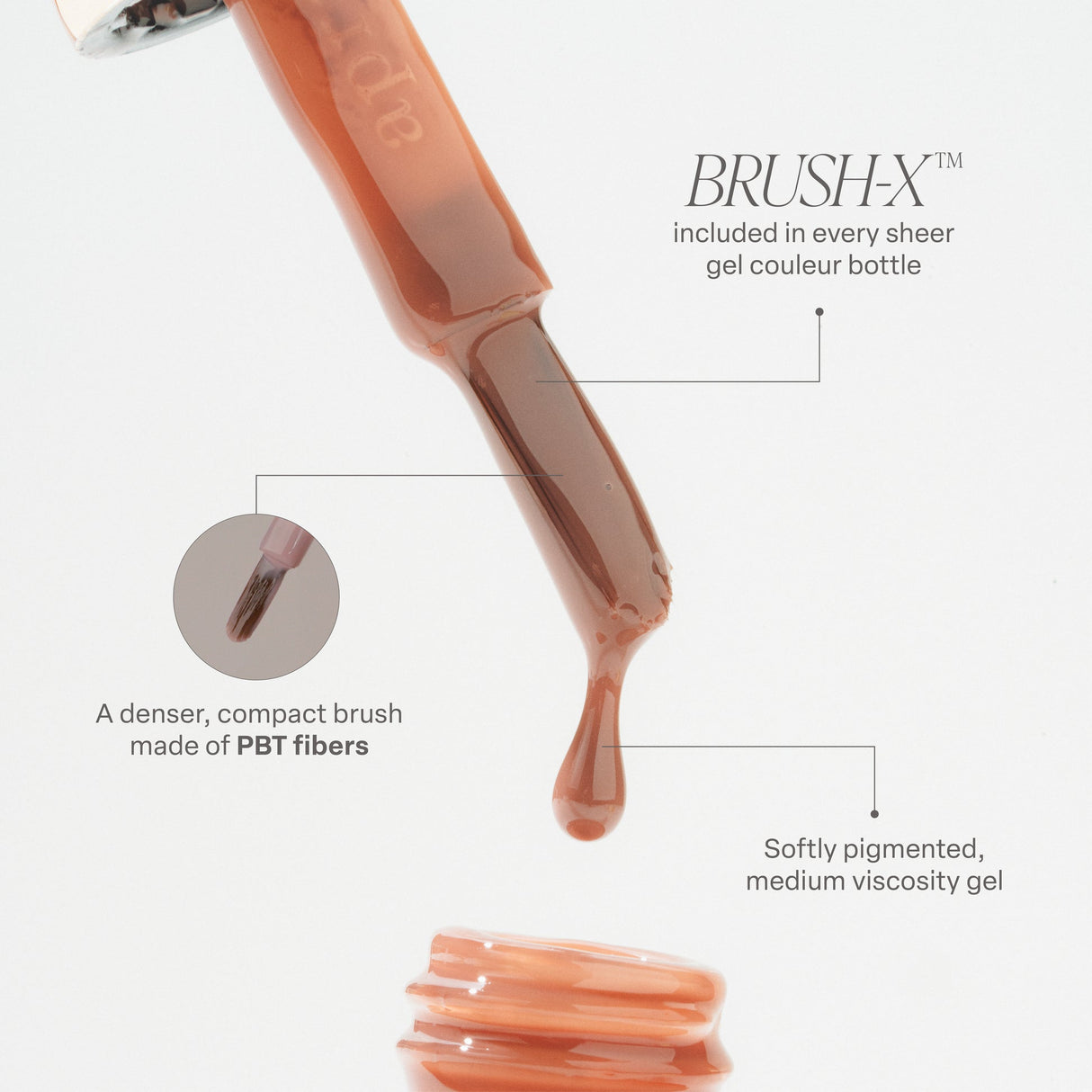 Apres Gel Couleur Light & Shadow Sheer 507 Burnt Blush