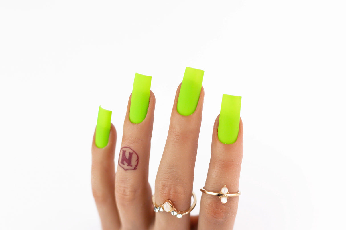NOTPOLISH Gel Duo M100 Hot Lime Bling