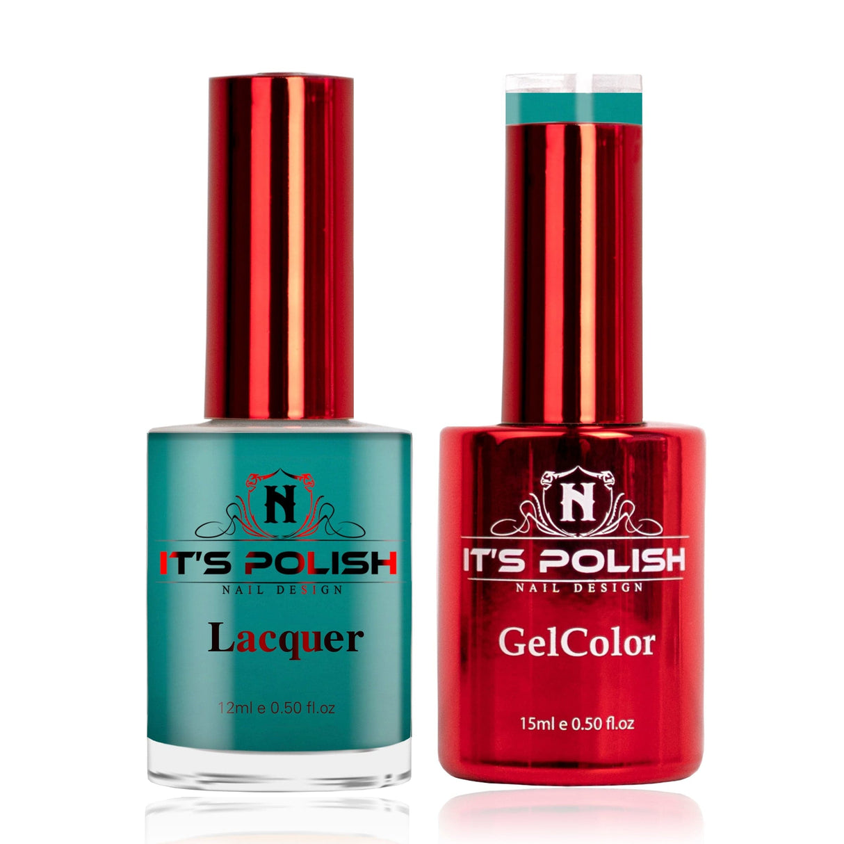 NOTPOLISH Gel Duo M106 I Don't Kiss & Teal
