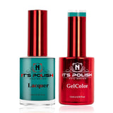 NOTPOLISH Gel Duo M106 I Don't Kiss & Teal
