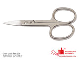 MBI 506 Nail Scissor Curved Size 3.5″