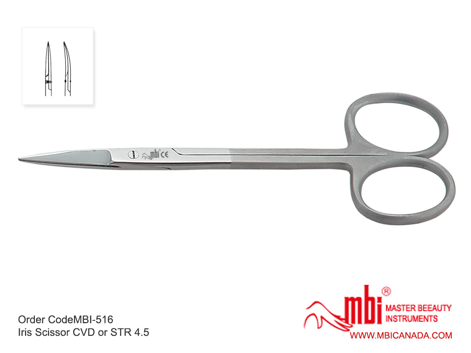 MBI 516 Iris Scissor Straight Size 4.5″