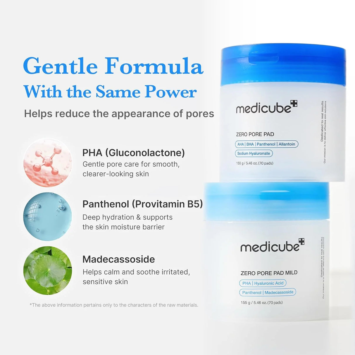 MEDICUBE Zero Pore Pad - Mild (70 PCS)