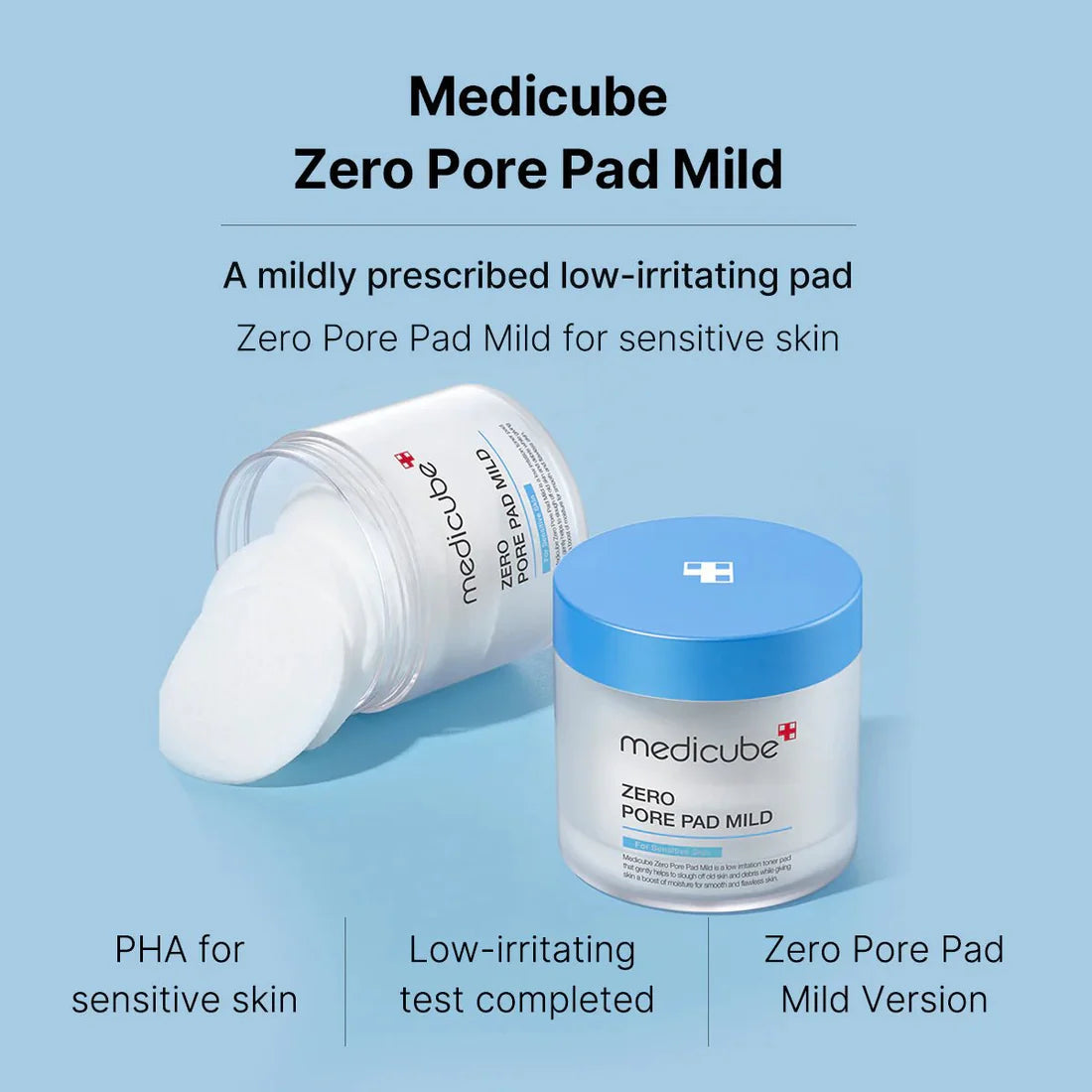 MEDICUBE Zero Pore Pad - Mild (70 PCS)