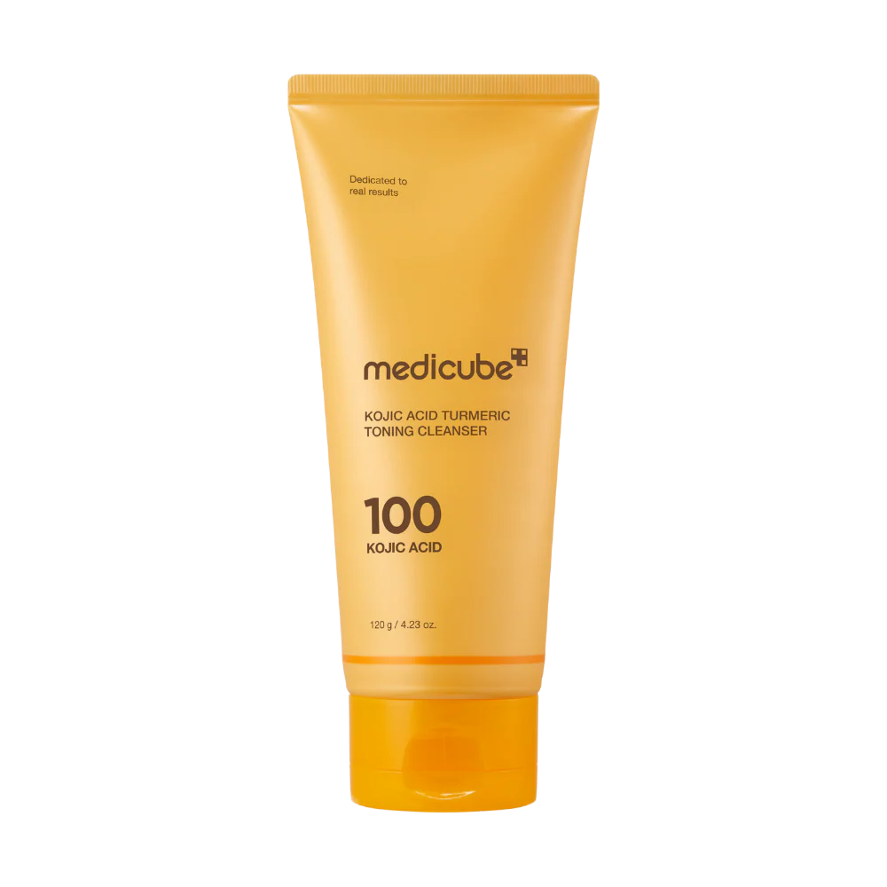 MEDICUBE Kojic Acid Turmeric Toning Cleanser 120g