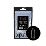 Apres Gel X™ Refill Bags (50pcs) Natural Round Long Tips