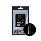 Apres Gel X™ Refill Bags (50pcs) Natural Round Long Tips