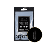 Apres Gel X™ Refill Bags (50pcs) Natural Round Long Tips