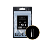 Apres Gel X™ Refill Bags (50pcs) Natural Almond Medium Tips