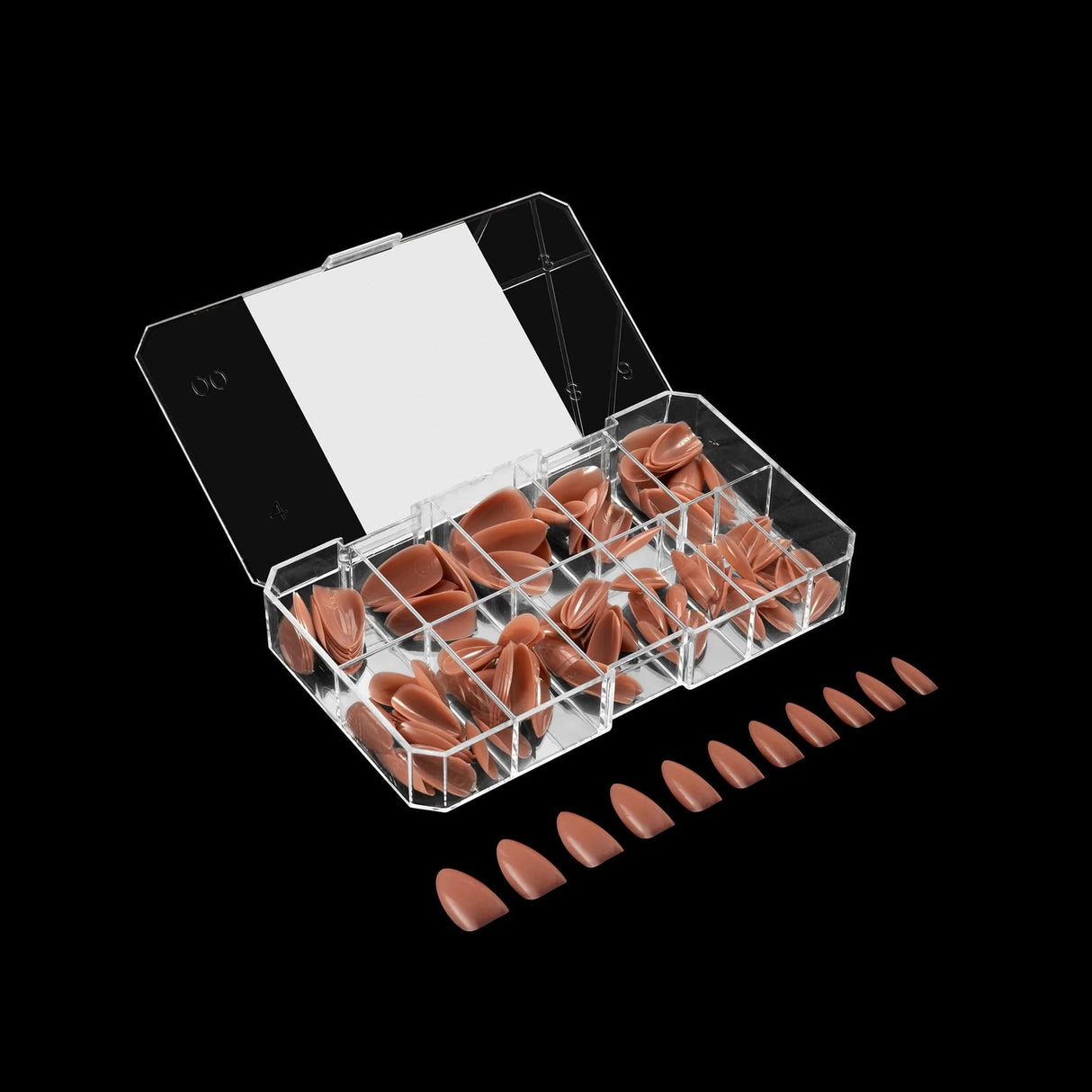 Apres Gel X™ NEUTRALS Box of 150pcs Imani Natural Almond Tips