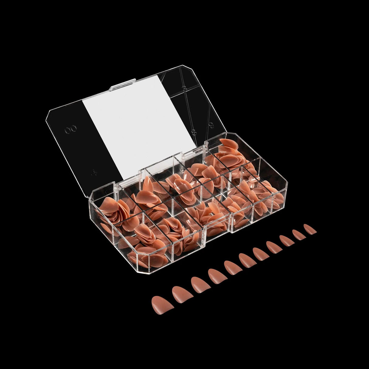 Apres Gel X™ NEUTRALS Box of 150pcs Imani Natural Almond Tips