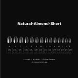 Apres Gel X™ Box of 600pcs 2.0 Natural Almond Tips