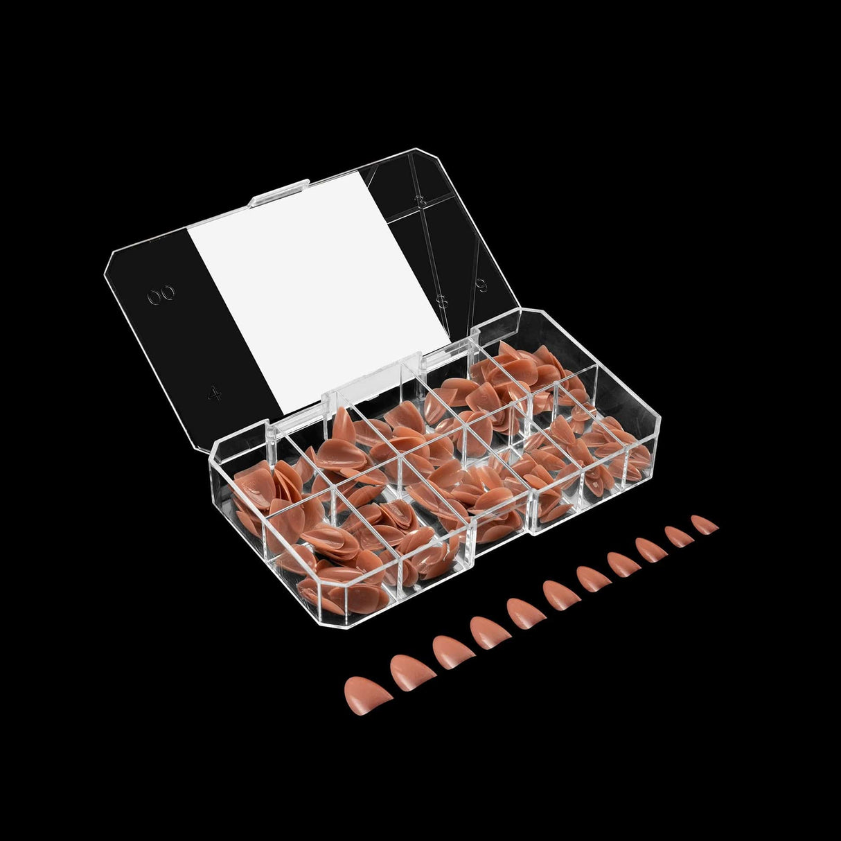 Apres Gel X™ NEUTRALS Box of 150pcs Imani Natural Almond Tips