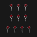 JNBS Nail Charm Rhinestones Halloween