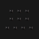 JNBS Nail Charm Rhinestones Halloween