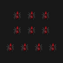 JNBS Nail Charm Rhinestones Halloween