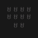 JNBS Nail Charm Rhinestones Halloween