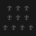 JNBS Nail Charm Rhinestones Halloween