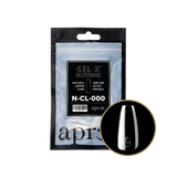 Apres Gel X™ Refill Bags (50pcs) Natural Coffin Long Tips