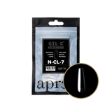 Apres Gel X™ Refill Bags (50pcs) Natural Coffin Long Tips