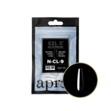 Apres Gel X™ Refill Bags (50pcs) Natural Coffin Long Tips