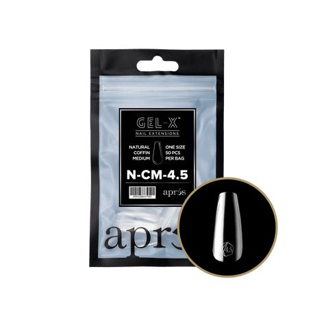 Apres Refill Bags (50pcs) Natural Coffin Medium