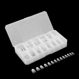 Apres Gel X™ Ombre Box of 210pcs Natural Coffin Tips