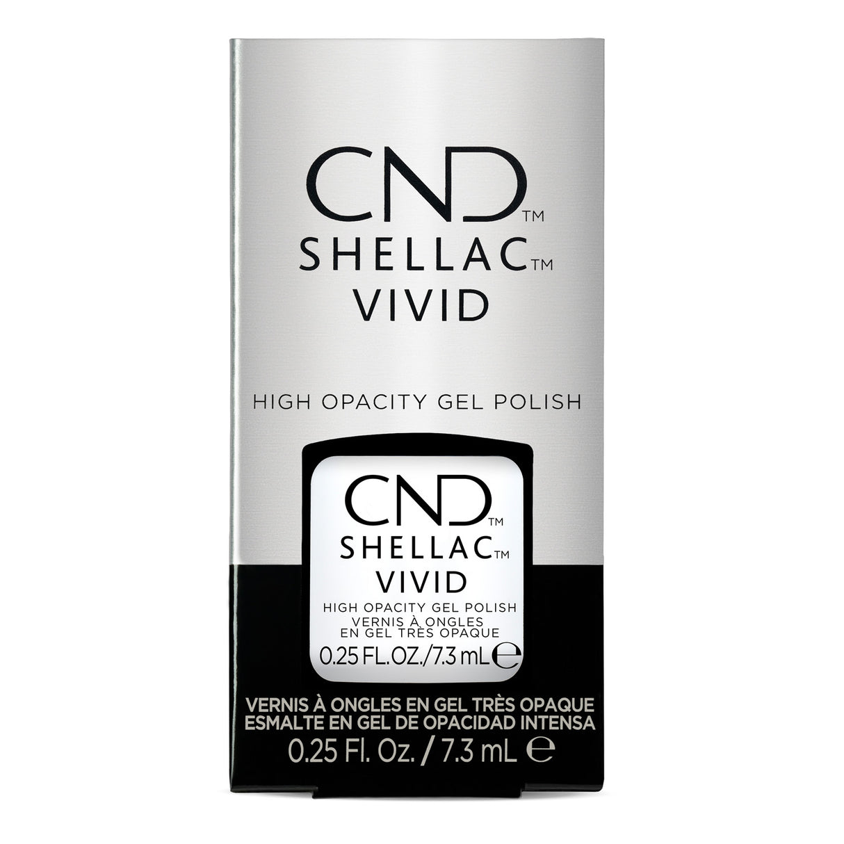 CND Shellac Vivid White Gloves 0.25 0z