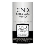 CND Shellac Vivid White Gloves 0.25 0z