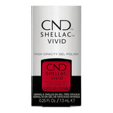 CND Shellac Vivid Red Carpet 0.25 0z