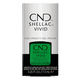 CND Shellac Vivid Shamrock Green 0.25 0z