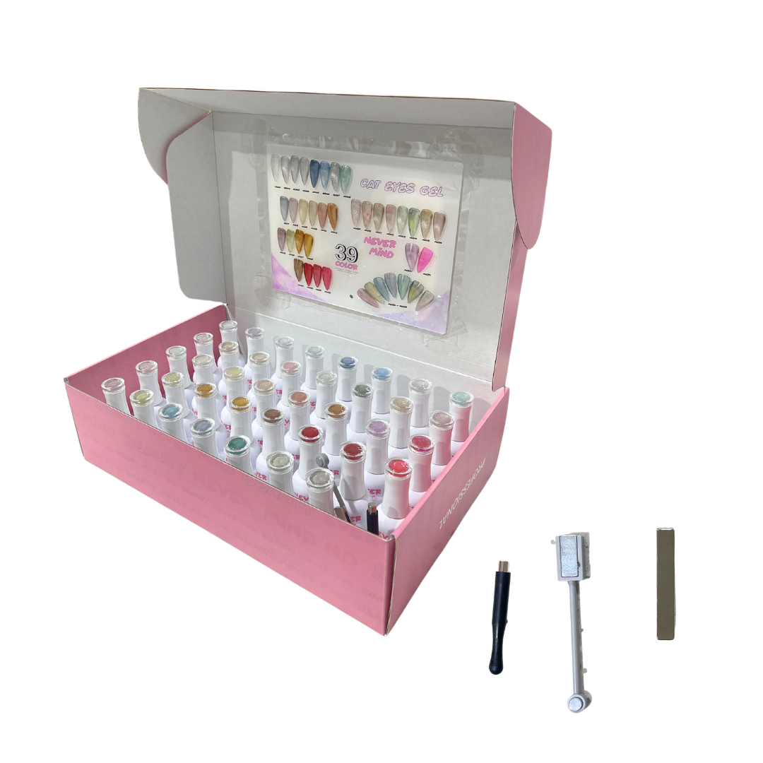 Nevermind Gel Polish Cat Eyes Set 39 Colors