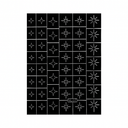 JNBS Nail Sticker Airbrush Stencil