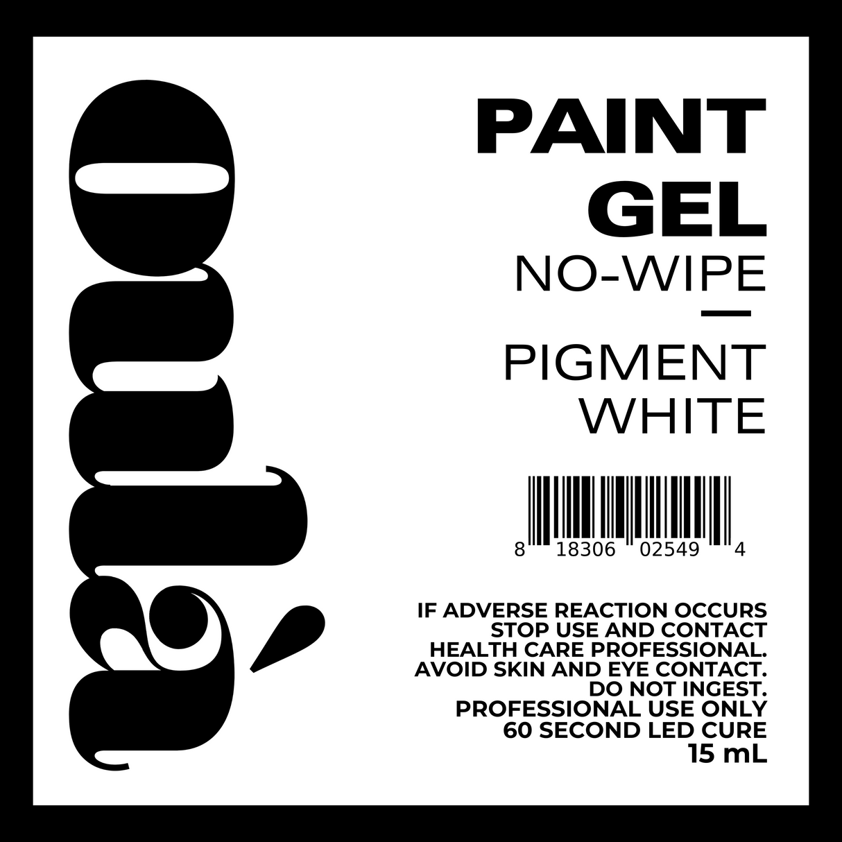 NO WIPE WHITE GEL POLISH 