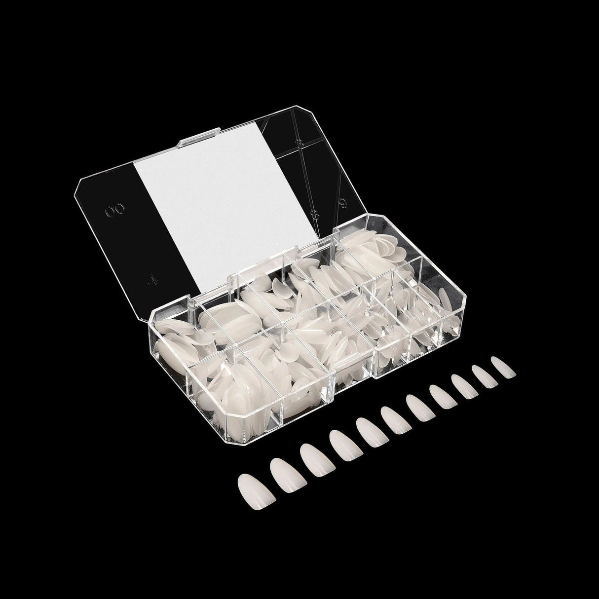 Apres Gel X™ NEUTRALS Box of 150pcs Whitney Natural Round Tips