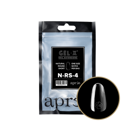 Apres Refill Bags (50pcs) Natural Round Short