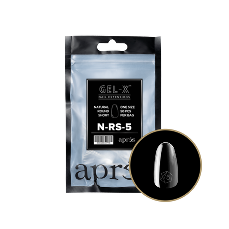 Apres Refill Bags (50pcs) Natural Round Short