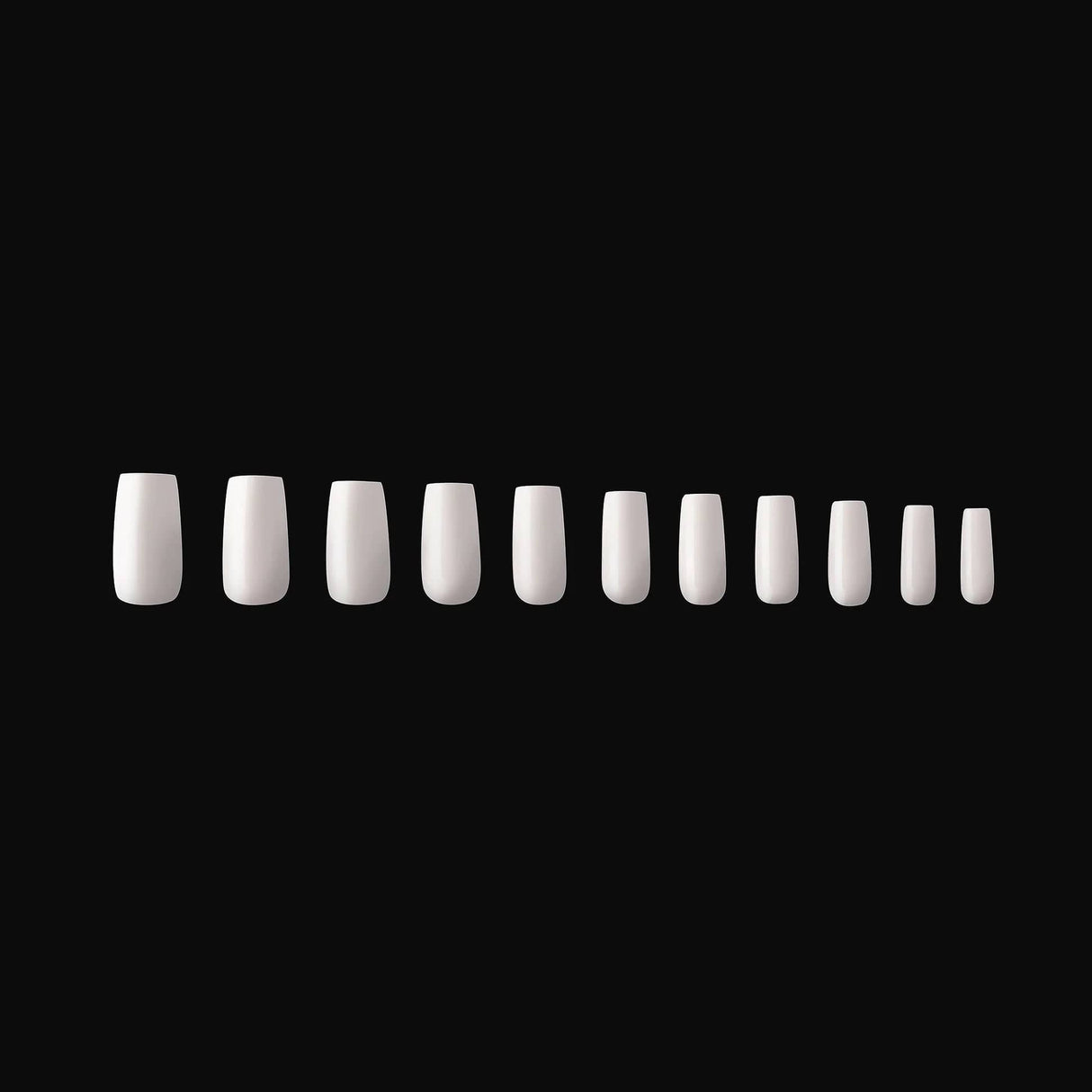 Apres Gel X™ NEUTRALS Box of 150pcs Whitney Natural Square Tips