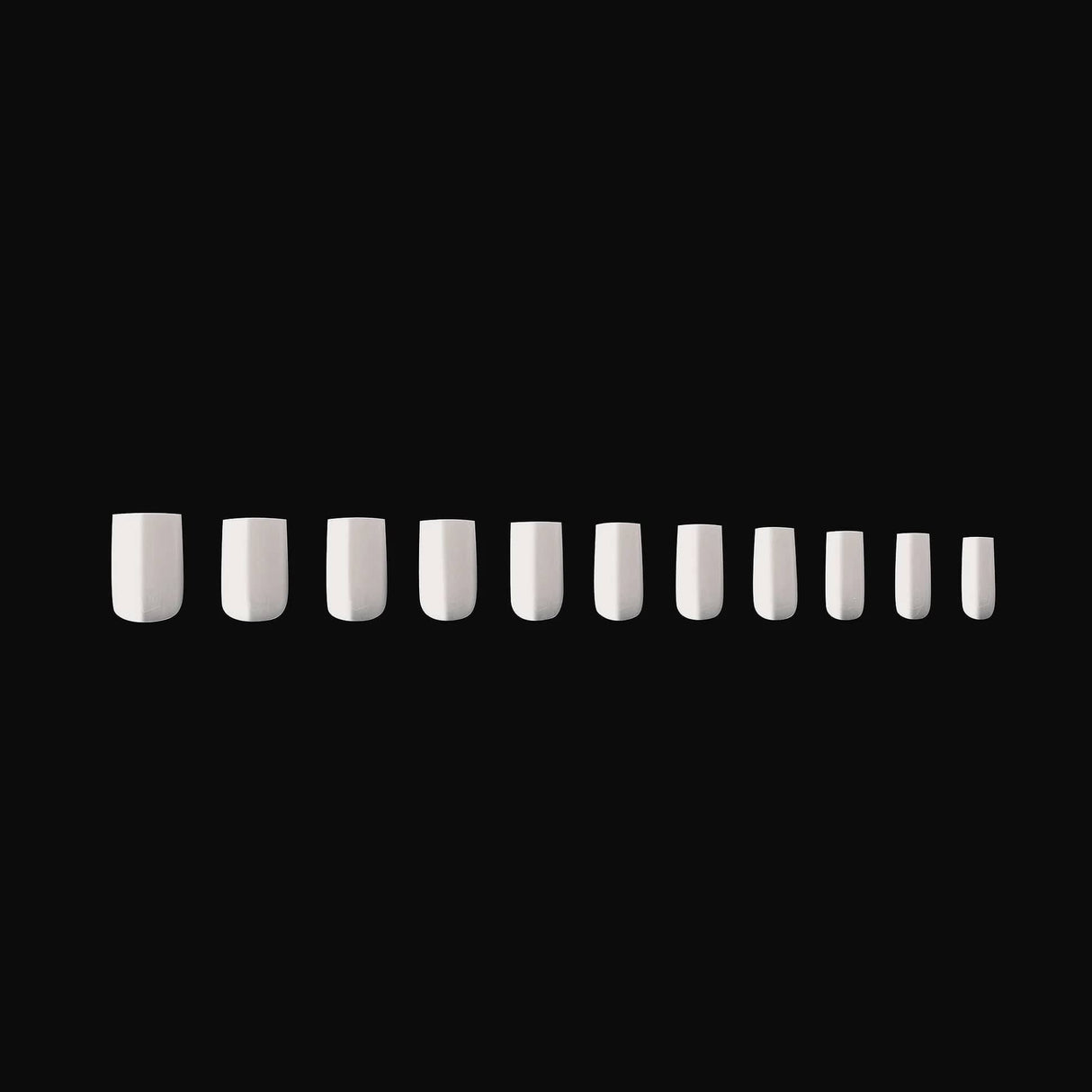 Apres Gel X™ NEUTRALS Box of 150pcs Whitney Natural Square Tips