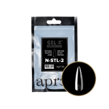 Apres Refill Bags (50pcs) Natural Stiletto Long