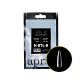 Apres Refill Bags (50pcs) Natural Stiletto Long