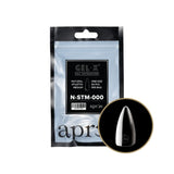 Apres Refill Bags (50pcs) Natural Stiletto Medium Tips